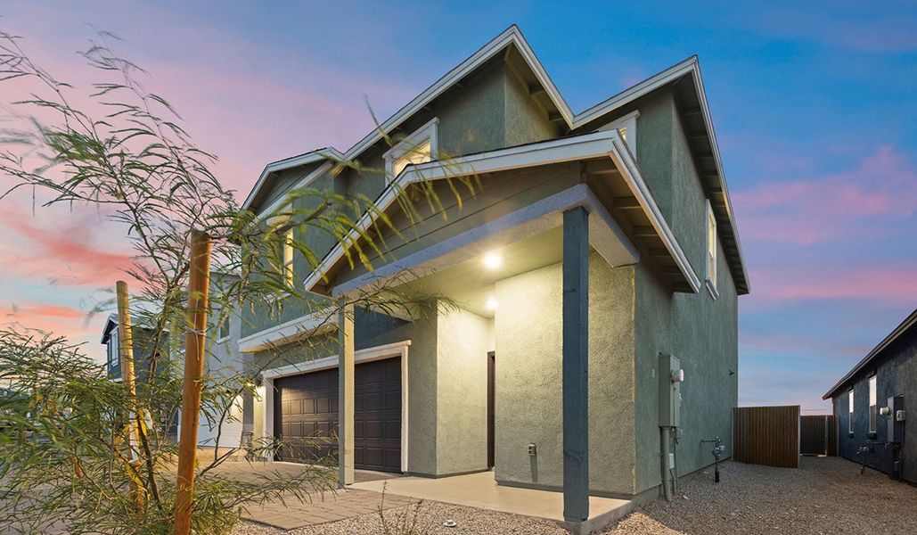 Image 40 representing the Elm - C30E by D.R. Horton in Redford Estates, Tucson, AZ.
