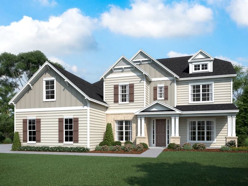 A showcase of a new construction home by Empire Homes, highlighting their design and quality (Image 6). A showcase of a new construction home by Empire Homes, highlighting their design and quality (Image 6).