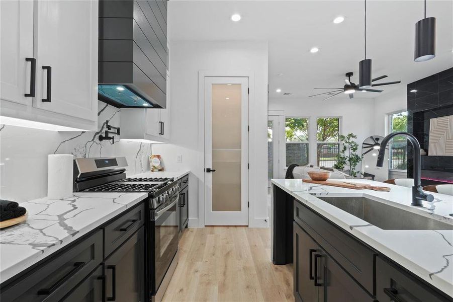 Furnished interior view inside a new home in , Arlington (Image 6).
