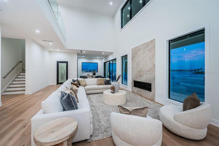 Furnished interior view inside a new home in , Belleair Beach (Image 8).