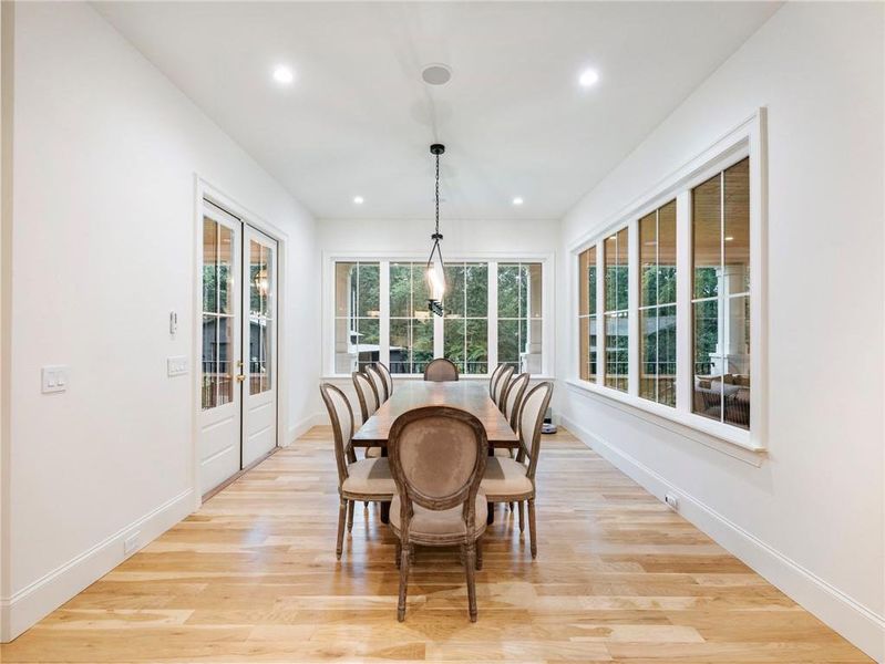 Furnished interior view inside a new home in , Buford (Image 44). Furnished interior view inside a new home in , Buford (Image 44).
