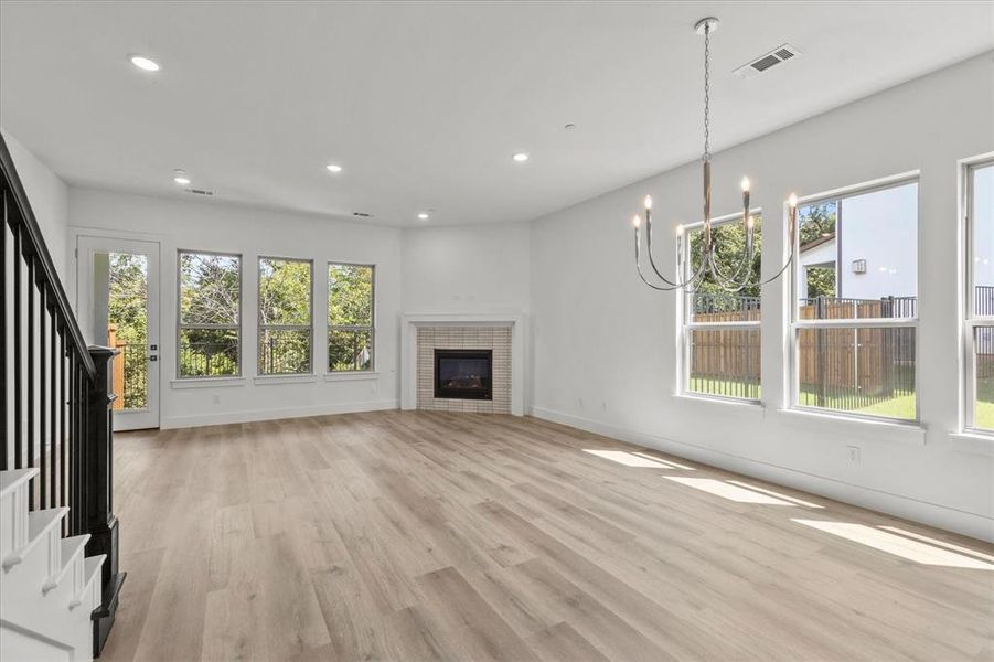 Spacious, unfurnished interior of a new home in , Lake Dallas (Image 22). Spacious, unfurnished interior of a new home in , Lake Dallas (Image 22).