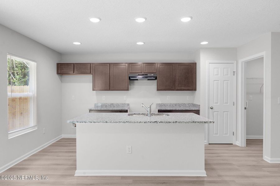 Furnished interior view inside a new home in , Jacksonville (Image 7). Furnished interior view inside a new home in , Jacksonville (Image 7).