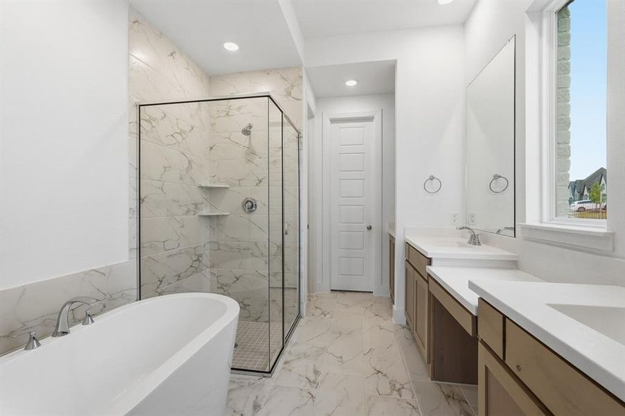 Furnished interior view inside a new home in Devonshire, Forney (Image 10).