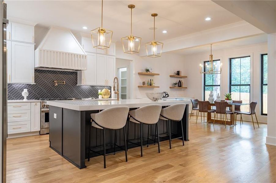 Furnished interior view inside a new home in , Brookhaven (Image 12).