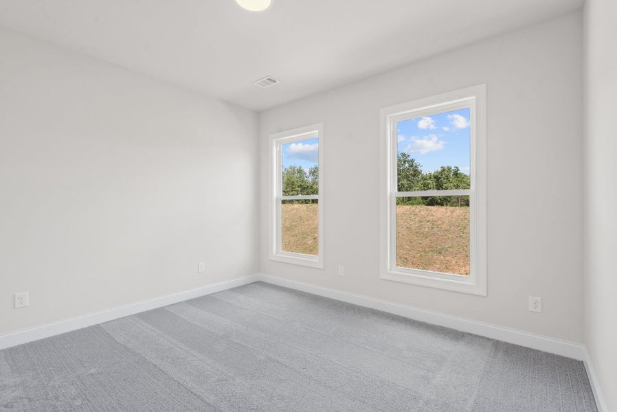 Representative unfurnished interior of a home built from the The Aspen II by The Providence Group in Palisades Single Family, Cumming (Image 32).