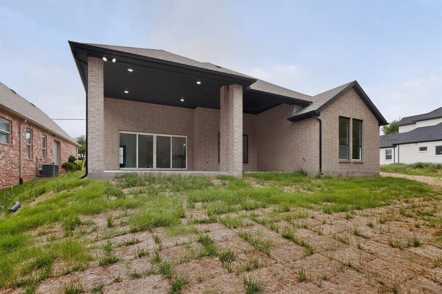 Exterior details and patio area of a home in , Whitney (Image 24). Exterior details and patio area of a home in , Whitney (Image 24).