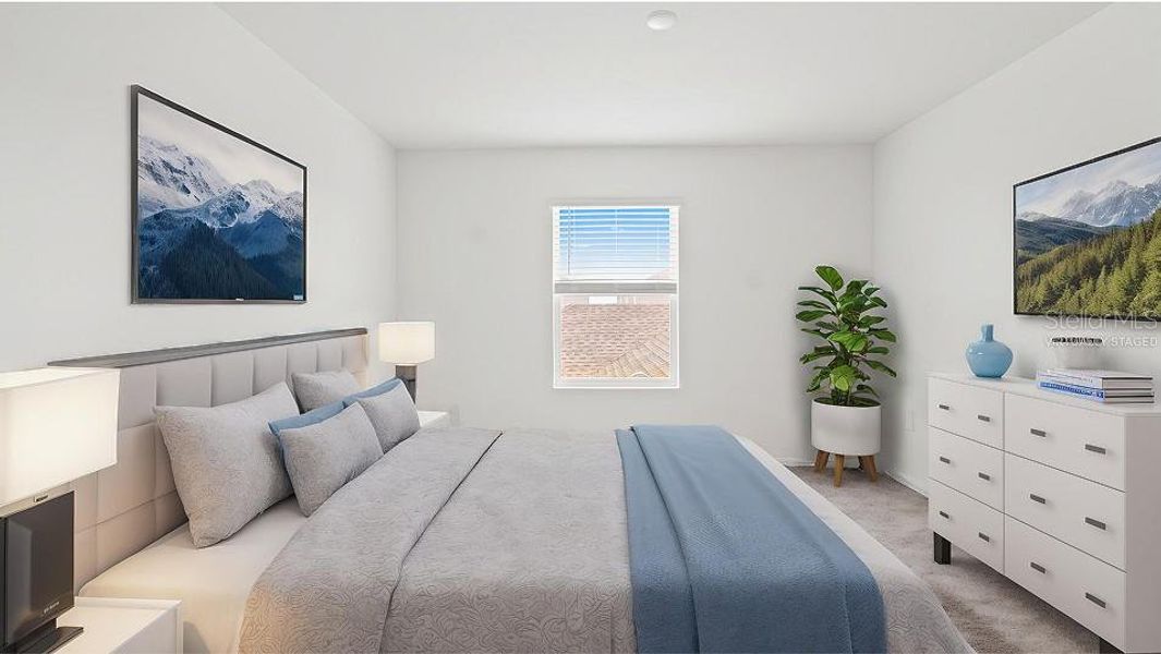 Furnished interior view inside a new home in , St. Cloud (Image 6).