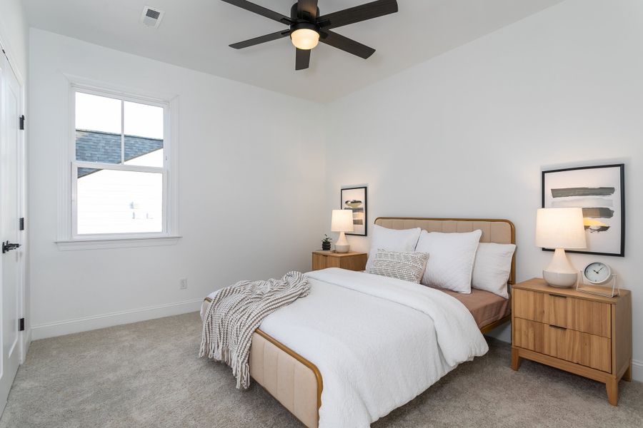 Representative furnished interior of a home built from the The River Basement by Greentech Homes LLC in Timberlee, Ooltewah (Image 11).