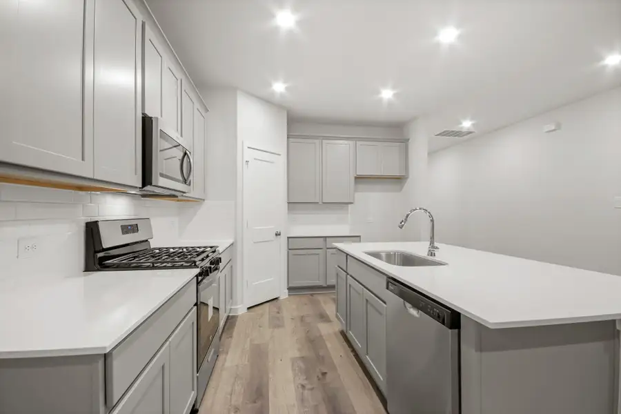 Furnished interior view inside a new home in The Woodlands Hills, Willis (Image 5).