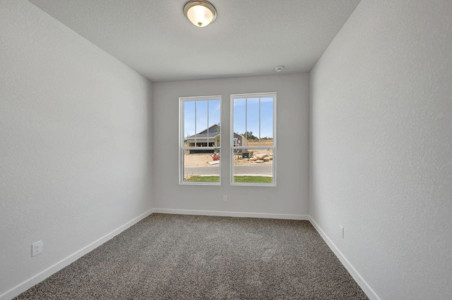 Spacious, unfurnished interior of a new home in The Meadows at Hunters Ranch, San Antonio (Image 20).