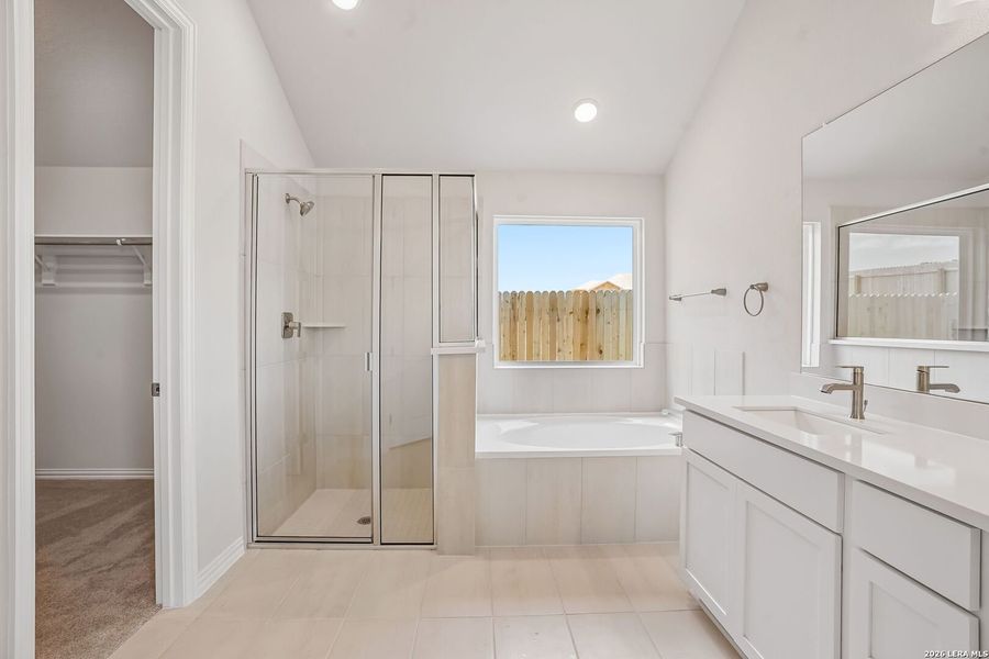 Furnished interior view inside a new home in Piedmont, San Antonio (Image 9).