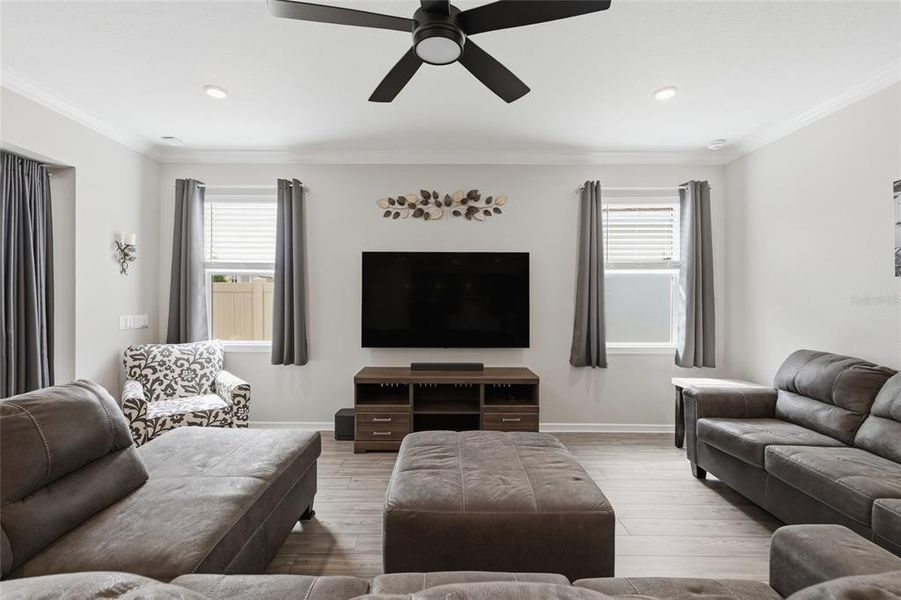 Furnished interior view inside a new home in , Kissimmee (Image 29).