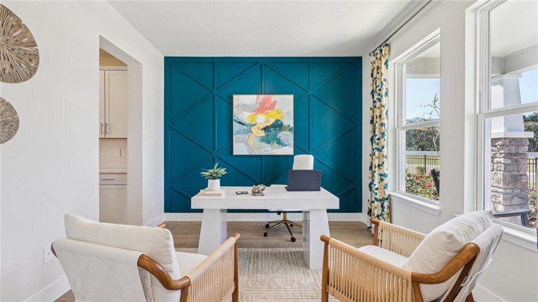 Furnished interior view inside a new home in Briarwood, Alachua (Image 11).