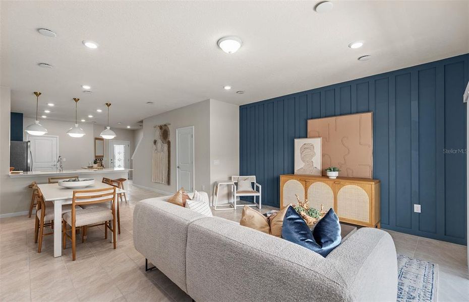 Furnished interior view inside a new home in , Davenport (Image 12). Furnished interior view inside a new home in , Davenport (Image 12).