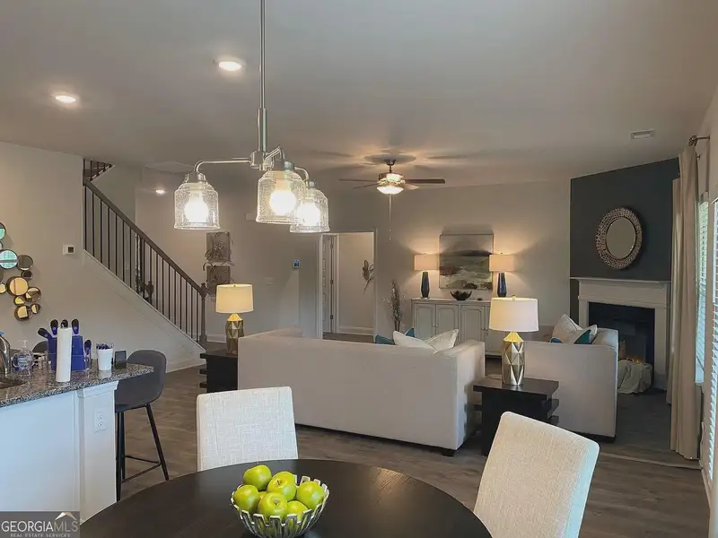 Furnished interior view inside a new home in Oakview Estates, Macon (Image 8).