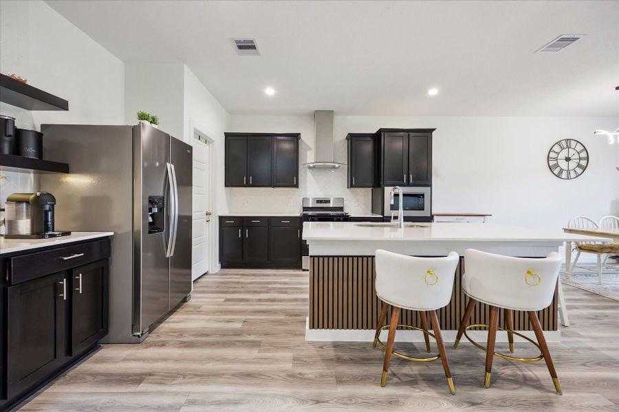 Furnished interior view inside a new home in City Gate North, Houston (Image 4).
