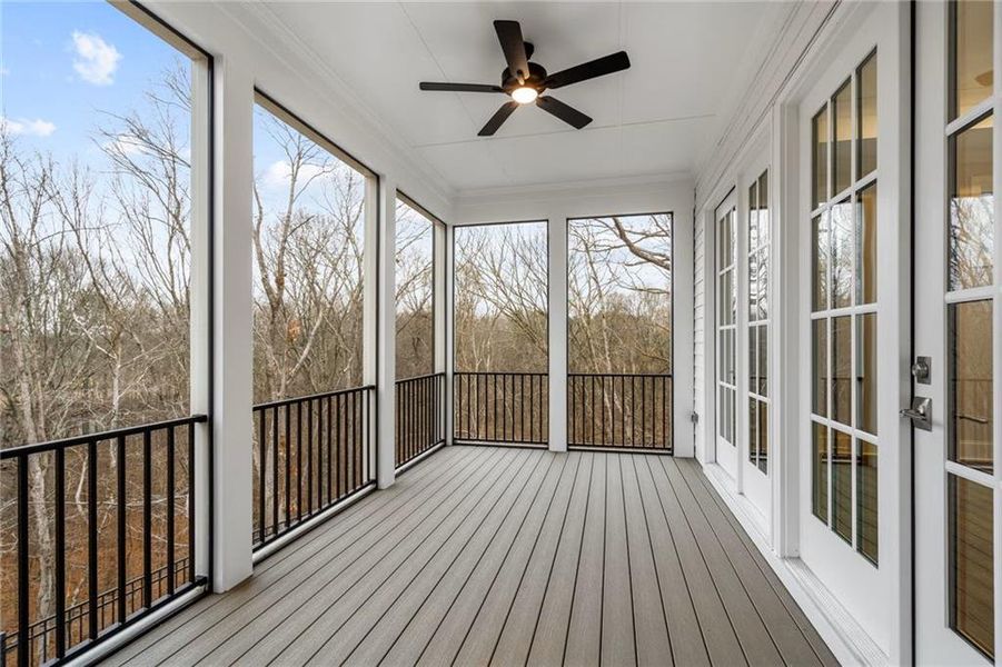 Exterior details and patio area of a home in Waterside Single Family, Peachtree Corners (Image 3). Exterior details and patio area of a home in Waterside Single Family, Peachtree Corners (Image 3).