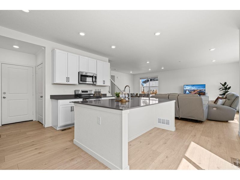 Furnished interior view inside a new home in Timnath Lakes, Timnath (Image 27). Furnished interior view inside a new home in Timnath Lakes, Timnath (Image 27).