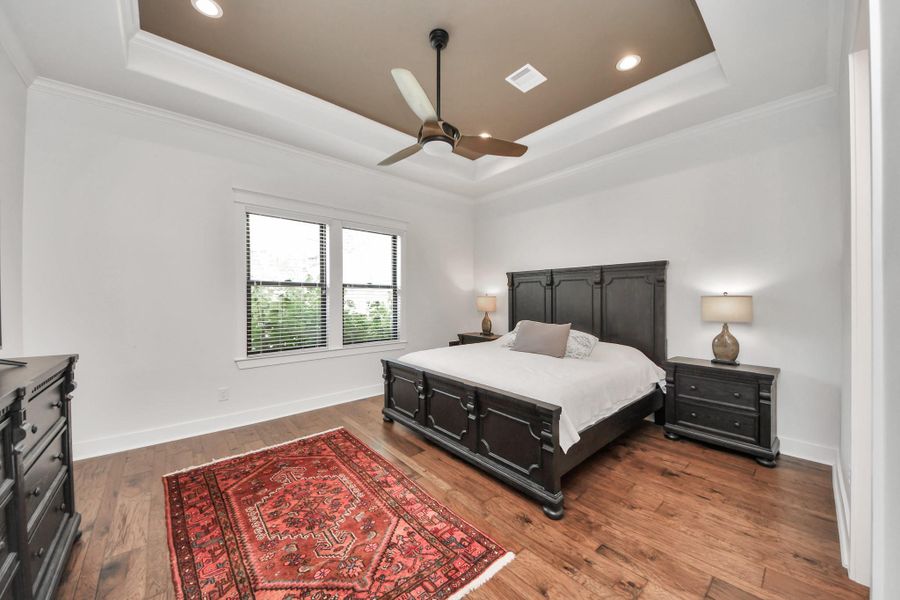 Furnished interior view inside a new home in , Sugar Land (Image 6).