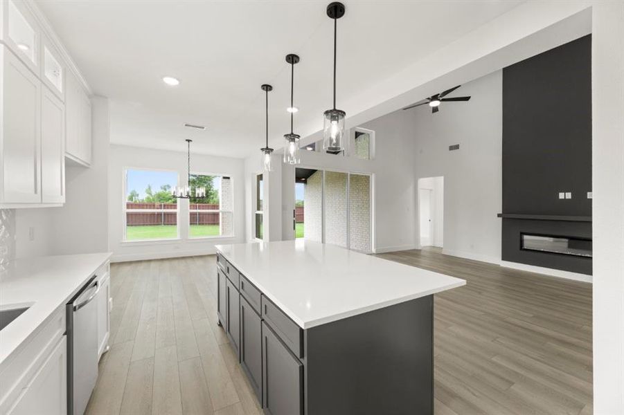 Furnished interior view inside a new home in Grayhawk Addition, Forney (Image 11).