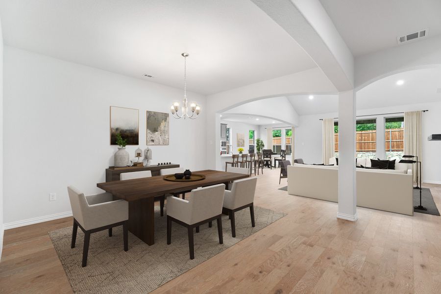 Representative furnished interior of a home built from the Manor by Beazer Homes in Enclave at Legacy Hills: Overlook 60', Celina (Image 15). Representative furnished interior of a home built from the Manor by Beazer Homes in Enclave at Legacy Hills: Overlook 60', Celina (Image 15).