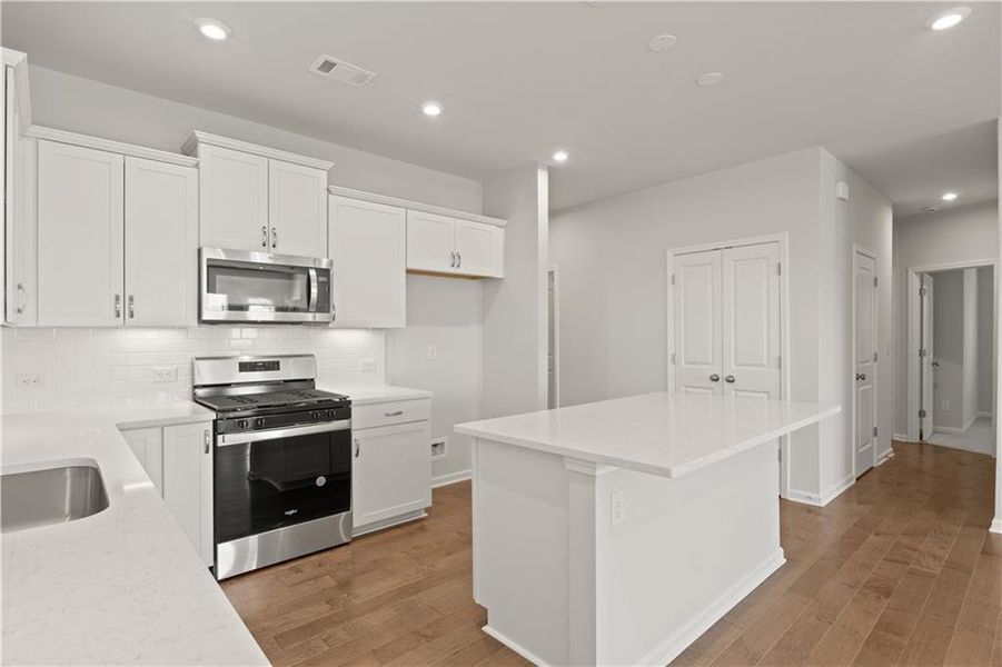Furnished interior view inside a new home in Enclave at Parkway Village, Fairburn (Image 4).