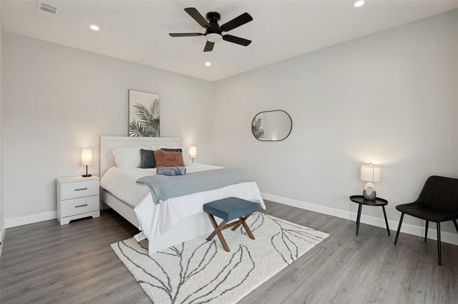 Furnished interior view inside a new home in , Cockrell Hill (Image 15).