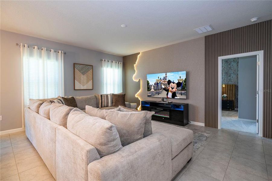Furnished interior view inside a new home in , St. Cloud (Image 18).