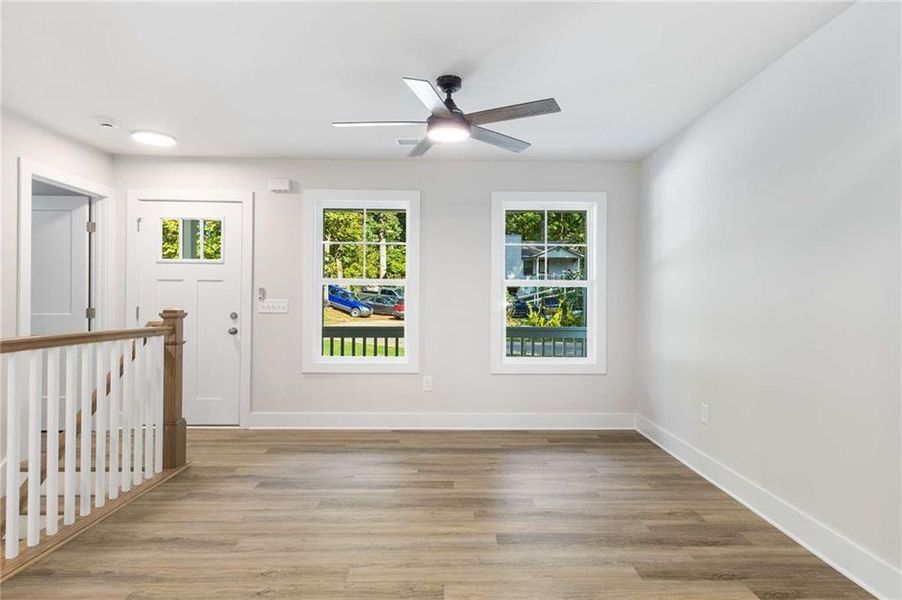 Spacious, unfurnished interior of a new home in , Gainesville (Image 18). Spacious, unfurnished interior of a new home in , Gainesville (Image 18).