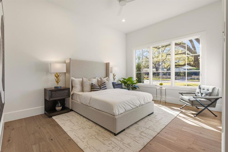 Furnished interior view inside a new home in , Dallas (Image 21).