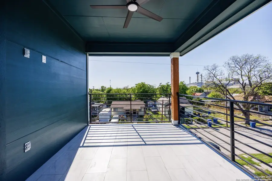 Exterior details and patio area of a home in , San Antonio (Image 4). Exterior details and patio area of a home in , San Antonio (Image 4).