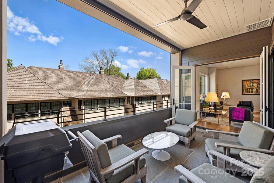 Exterior details and patio area of a home in , Charlotte (Image 2).