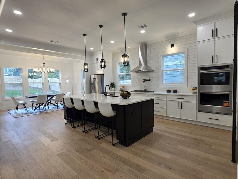 Furnished interior view inside a new home in , Atlanta (Image 44).