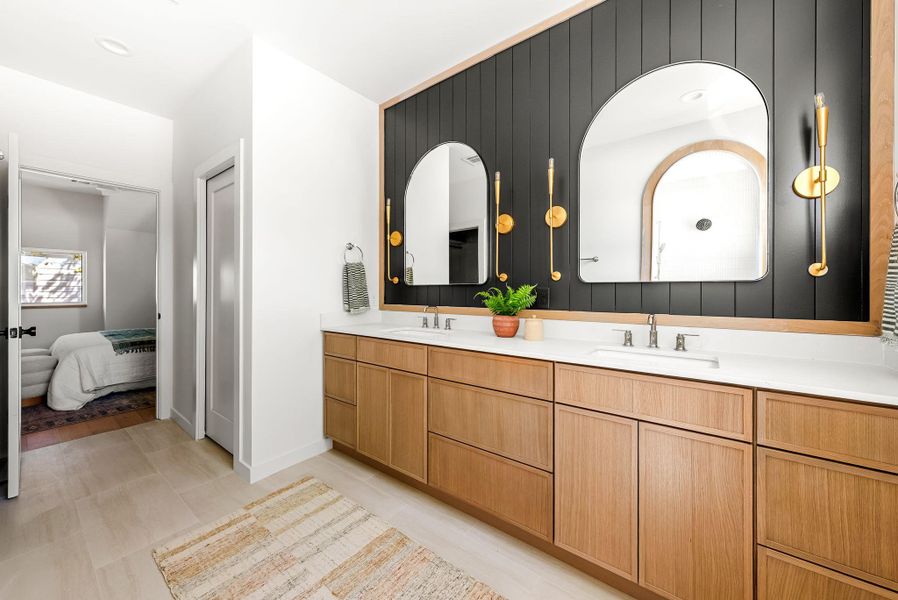 Furnished interior view inside a new home in , Austin (Image 10).