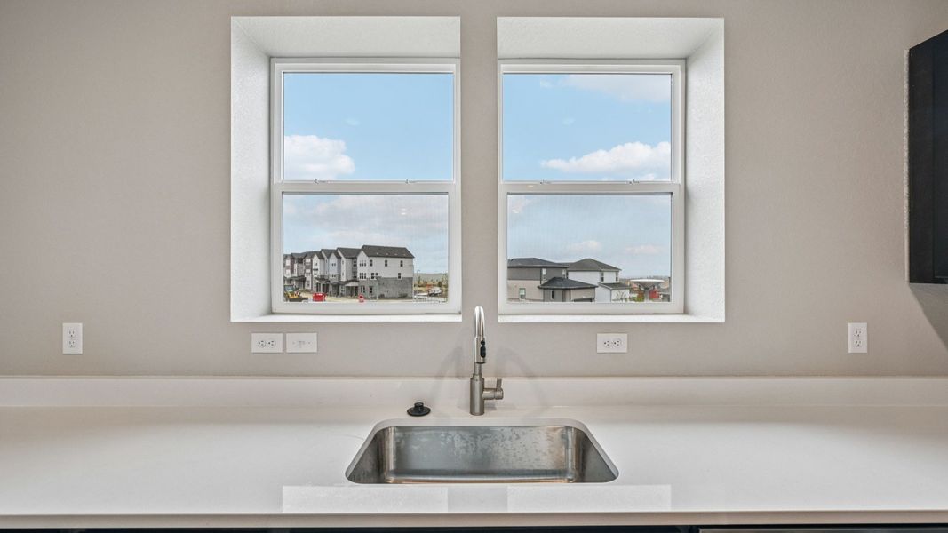 Furnished interior view inside a new home in Windler Townhomes, Aurora (Image 19).
