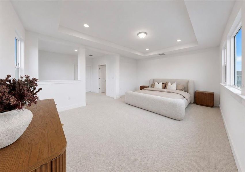 Furnished interior view inside a new home in , Apollo Beach (Image 10). Furnished interior view inside a new home in , Apollo Beach (Image 10).