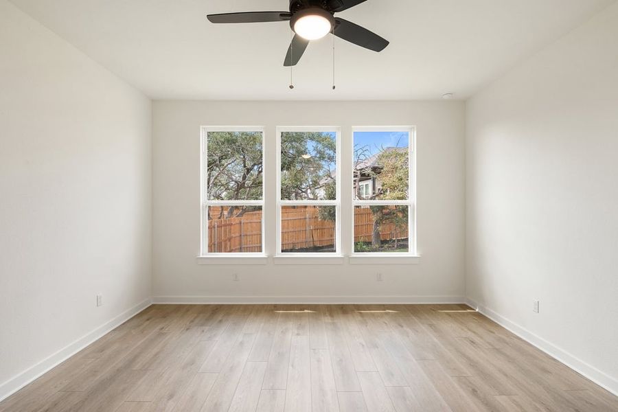 Spacious, unfurnished interior of a new home in Terrace Collection at Heritage, Dripping Springs (Image 33).