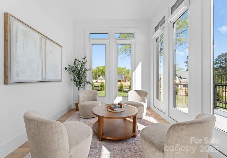Furnished interior view inside a new home in , Weddington (Image 17).