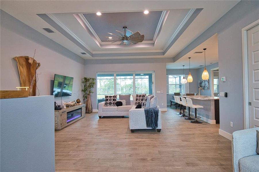 Furnished interior view inside a new home in , Rotonda West (Image 50).