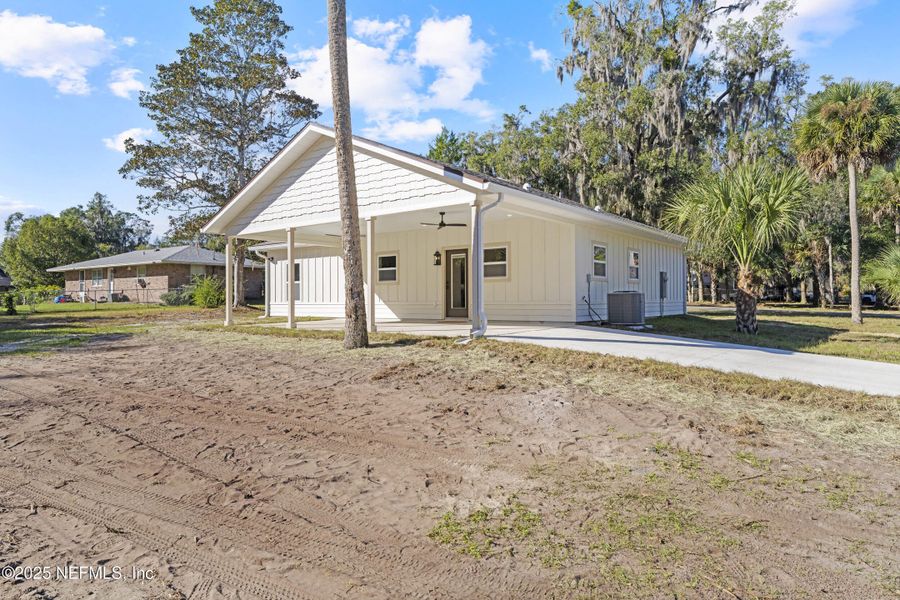 Exterior details and patio area of a home in , San Mateo (Image 30). Exterior details and patio area of a home in , San Mateo (Image 30).