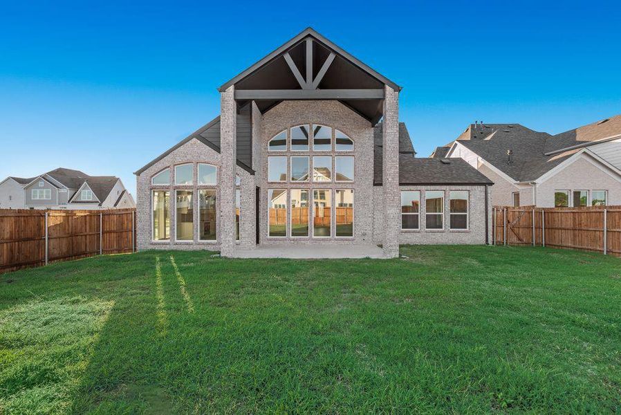 Exterior details and patio area of a home in Park Trails, Forney (Image 4). Exterior details and patio area of a home in Park Trails, Forney (Image 4).