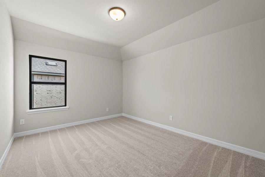 Third bedroom. Note: Sample product photo. Actual exterior and interior selections may vary by homesite. Photo may be virtually staged
