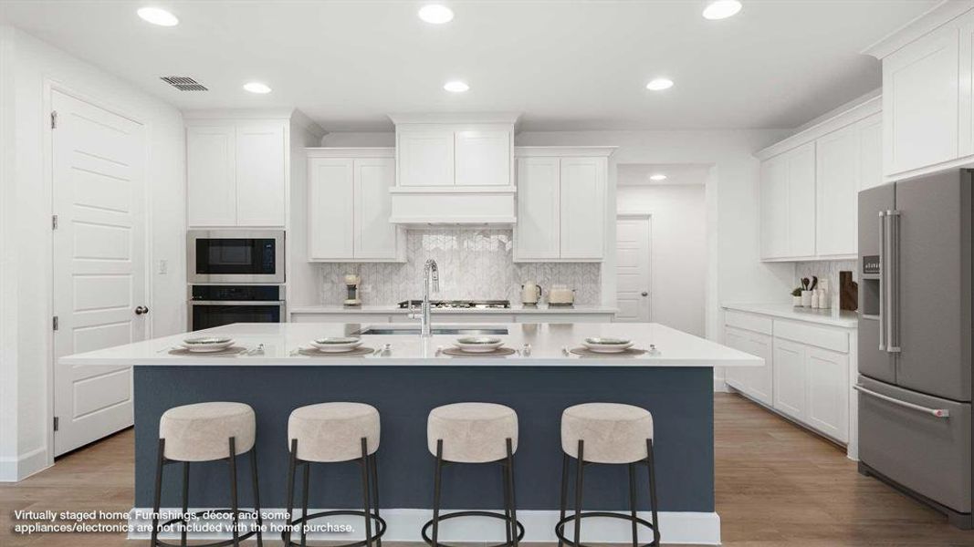 Furnished interior view inside a new home in Devonshire, Forney (Image 10).