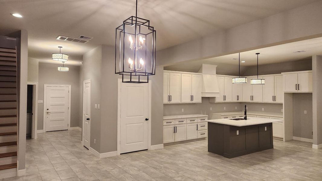 Furnished interior view inside a new home in , La Porte (Image 3).