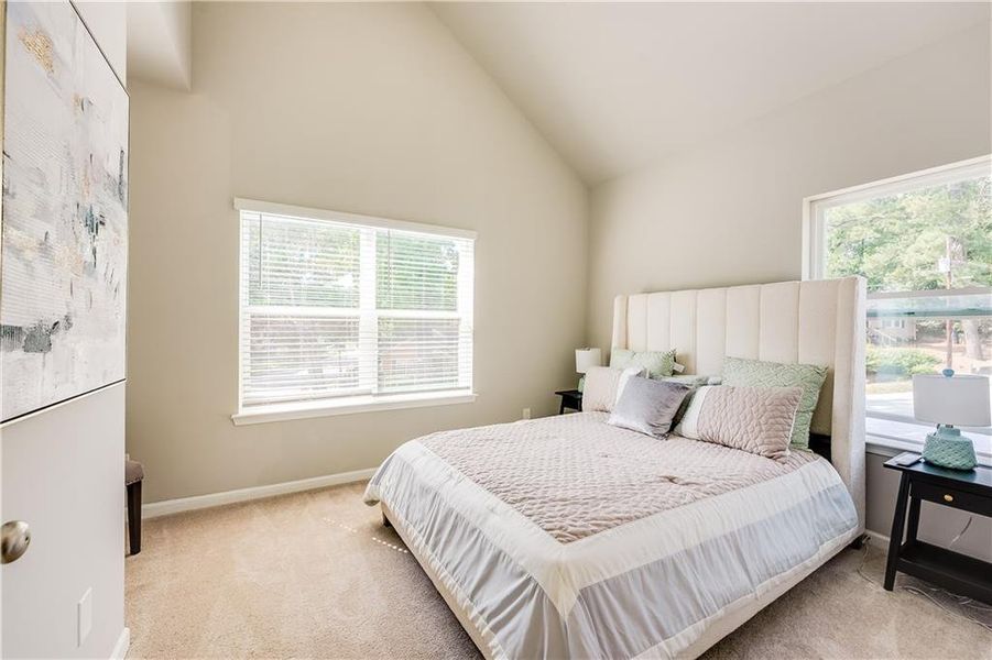 Furnished interior view inside a new home in , Atlanta (Image 6). Furnished interior view inside a new home in , Atlanta (Image 6).