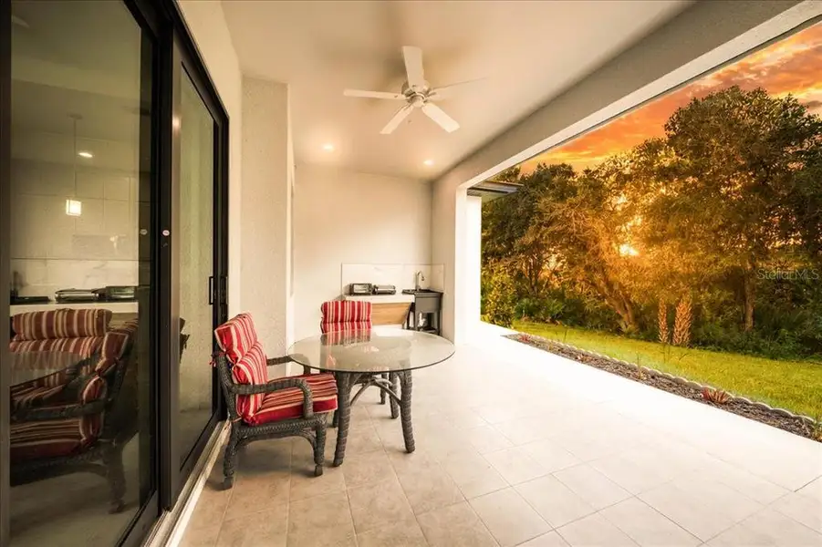 Exterior details and patio area of a home in , North Port (Image 35). Exterior details and patio area of a home in , North Port (Image 35).