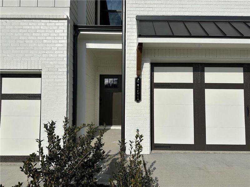 Exterior details and patio area of a home in Millstone at Mundy Mill, Gainesville (Image 3). Exterior details and patio area of a home in Millstone at Mundy Mill, Gainesville (Image 3).