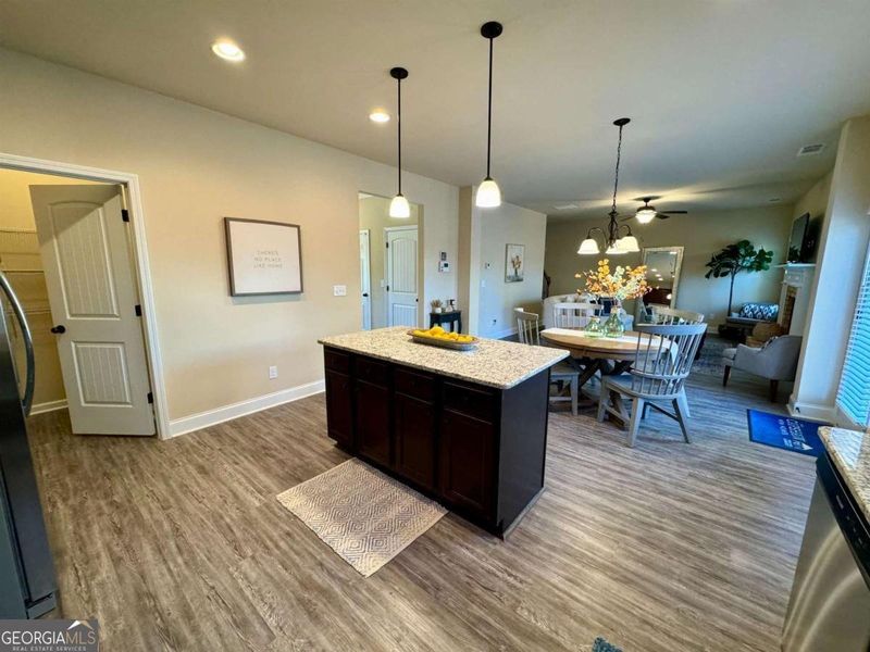 Furnished interior view inside a new home in Laney Place, Rex (Image 4).