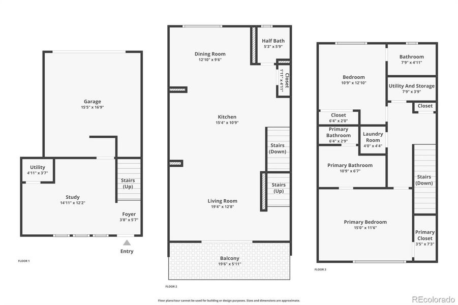 2D floor plan layout of this home in Lyric at RidgeGate, Parker, CO (Image 26).